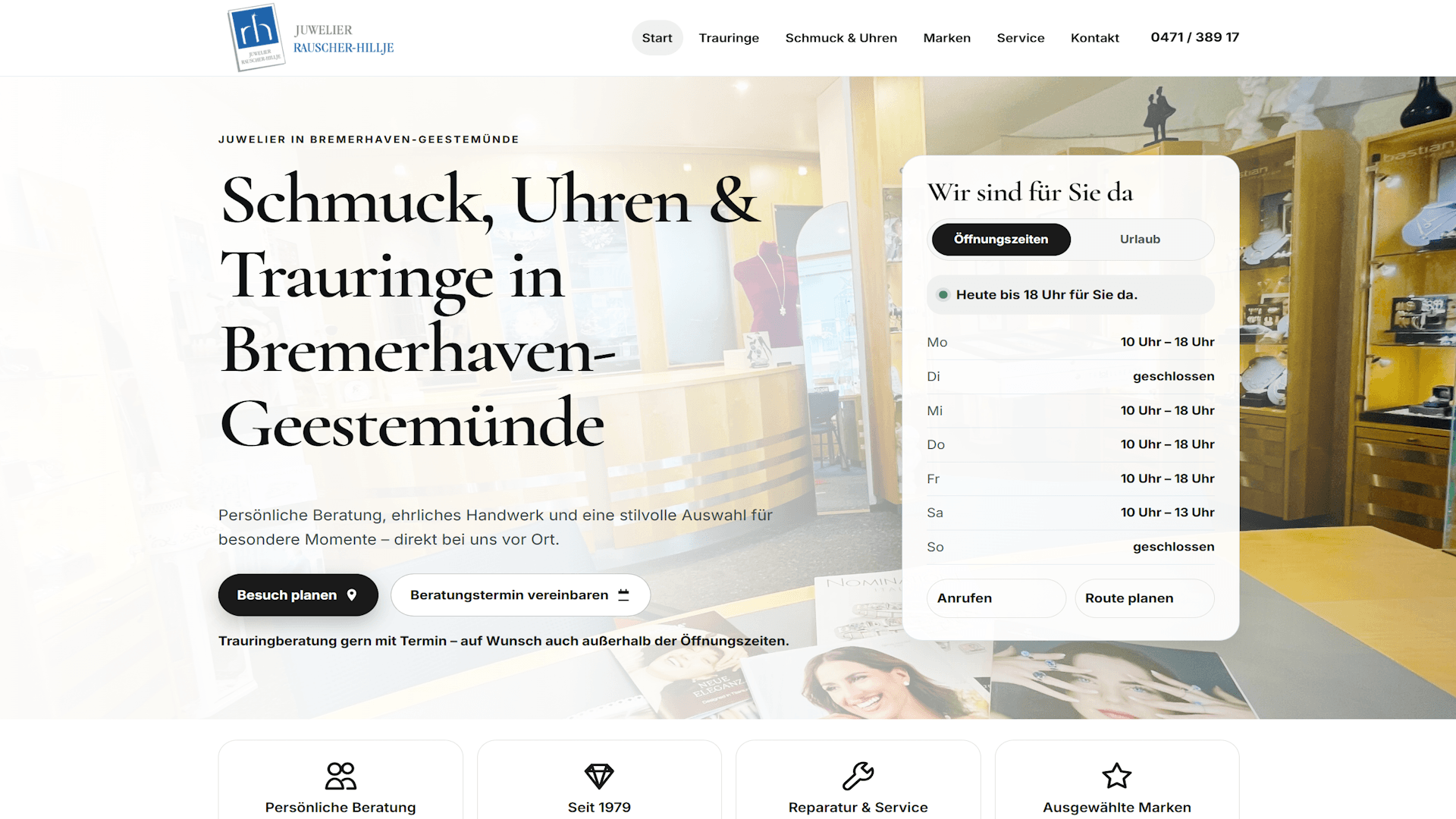 Vorschau des Projekts Juwelier Rauscher-Hillje