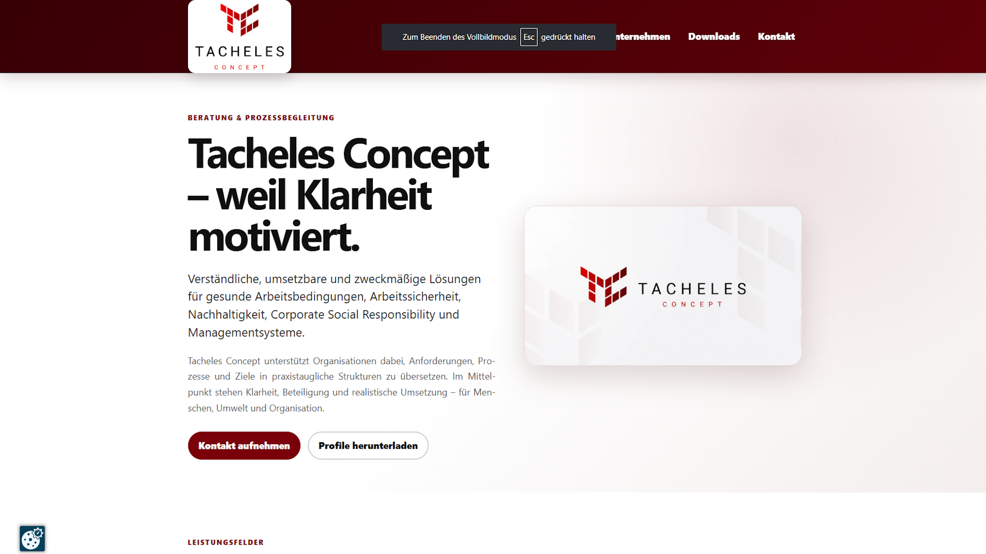 Vorschau des Projekts Tacheles Concept