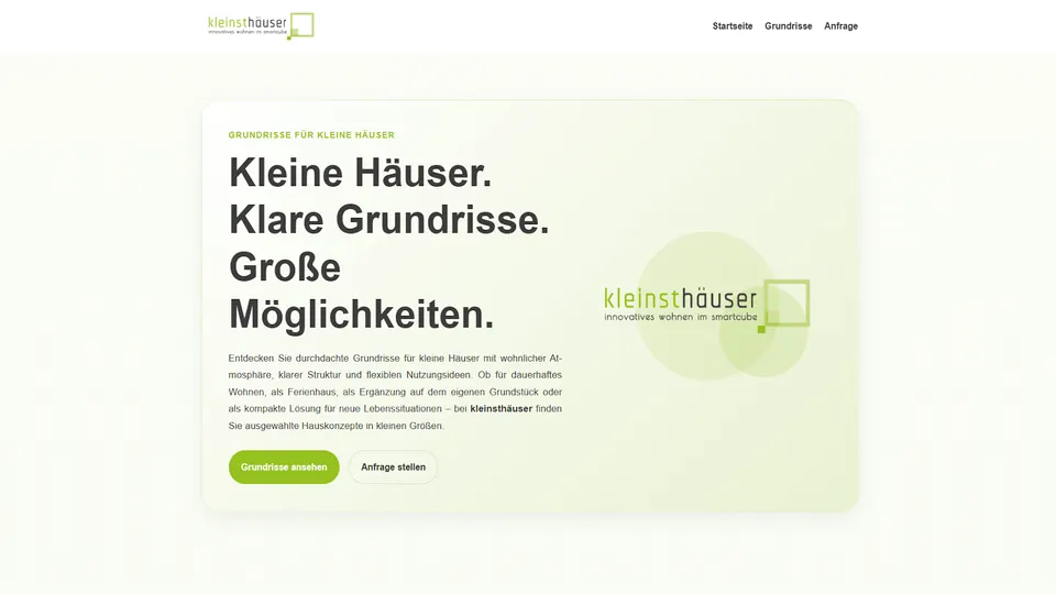 Vorschau des Projekts Kleinsthäuser Bremerhaven